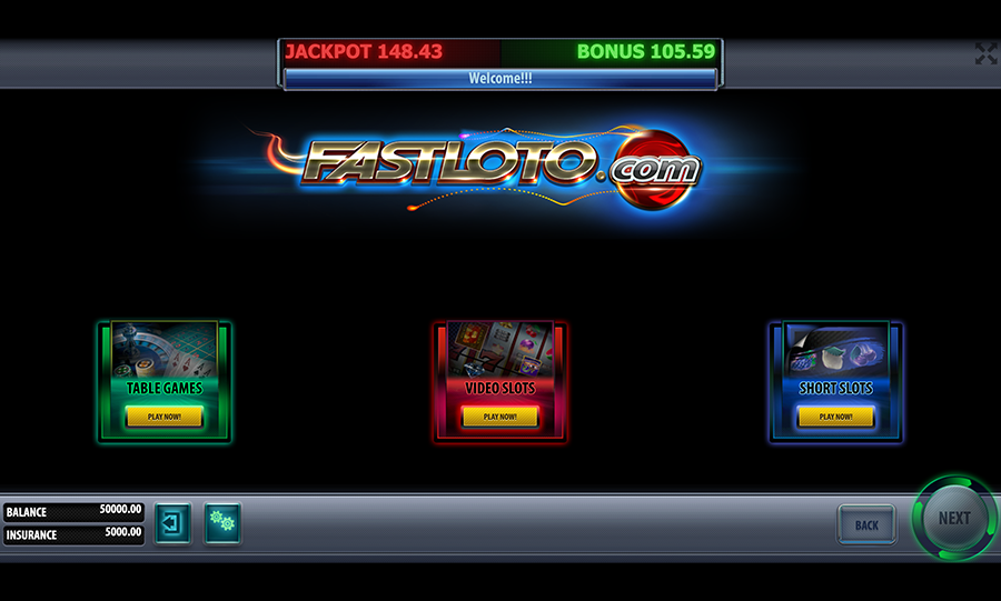 fastloto menu